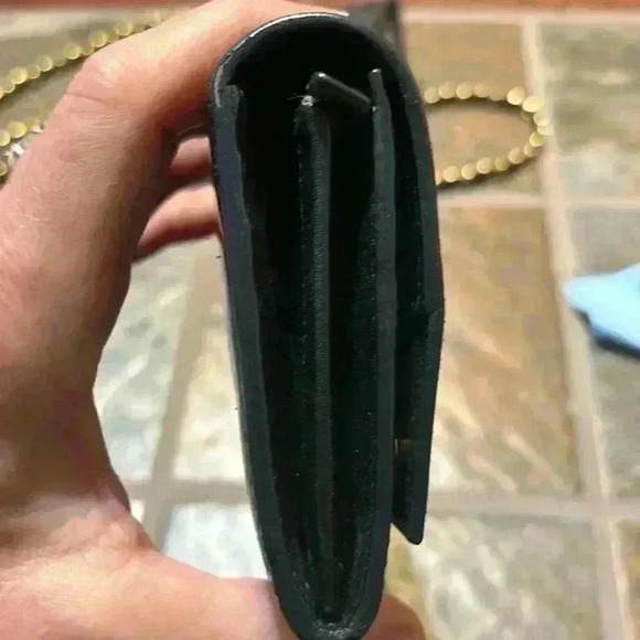 Miu Miu Black Patent Leather Long Wallet - Picture 5 of 13